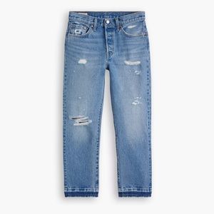 Levis 501 Original cropped women’s jeans